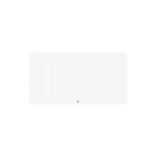 Radiateur chaleur douce connecté Kenya 4 horizontal 750W Blanc - THERMOR