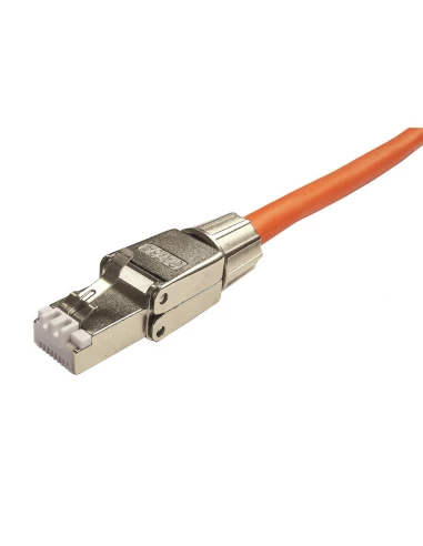 Connecteur RJ45 de chantier Cat 6A avec bague - Uniformatic