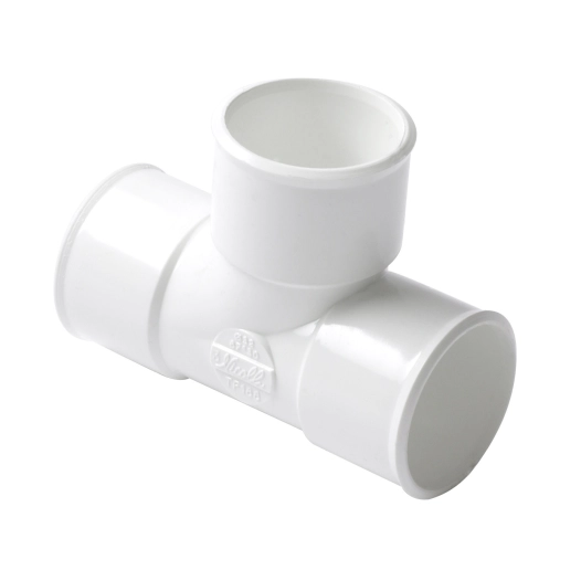 te 90° pvc blanc fff 32