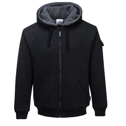 Blouson à capuche Pewter couleur : Noir taille XXXL - PORTWEST