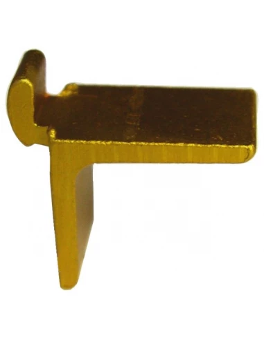 Taquet De Cremaillere Aluminium Argent A Visser Etentailler 13mm - Sac Het De 8