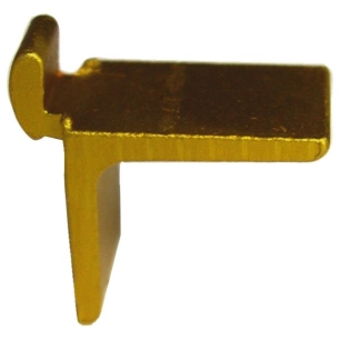 Taquet De Cremaillere Aluminium Argent A Visser Etentailler 13mm - Sac Het De 8