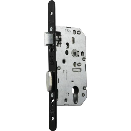 Serrure Mortaiser D455 Cfpf Nfcle I Axe A 120 Entraxe 70dte Bouts Rond S Noir Avec