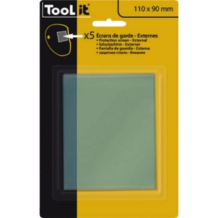 5 Écrans Externes 110 X 90 Mm - Techno 11 & 9/13 - (blister De 5)