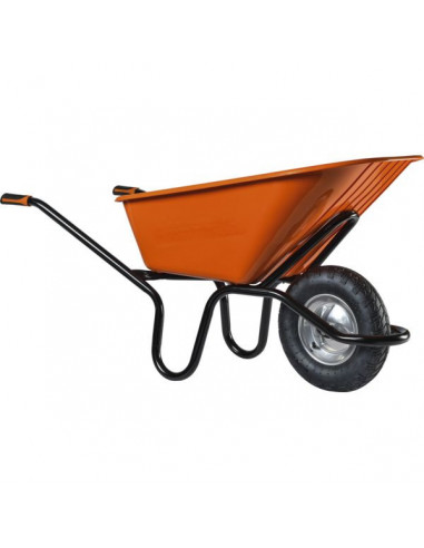 Brouette Crusader Roue Gonflée Confort et robustesse pour tous vos travaux. - HAEMMERLIN