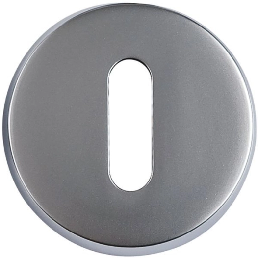 Jeu De 2 Rosaces 6370 - Cle I Chrome Velours