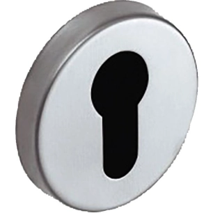 Jeu De 2 Rosaces De Fonction -6371 - Cle L - Chrome Velours