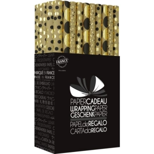 Box De Rouleaux Kraft Dorure