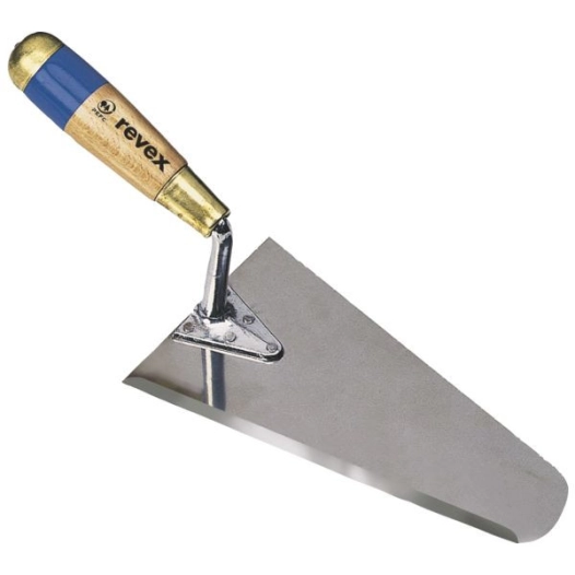 Truelle Inox Rebord À Gauche 220 Mm