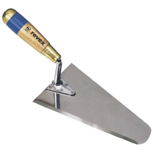 Truelle Inox Rebord À Gauche 220 Mm