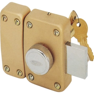 Verrou City 25 Boutoncylindre 30mm