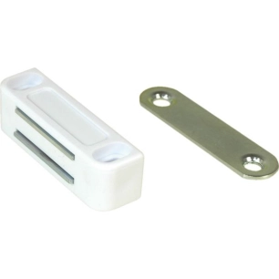 Aimant De Placard Unic' A Viser - 6kg - Blanc