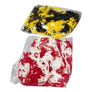 Chaine Signal Sac 25m D.8mm Vert/Blanc