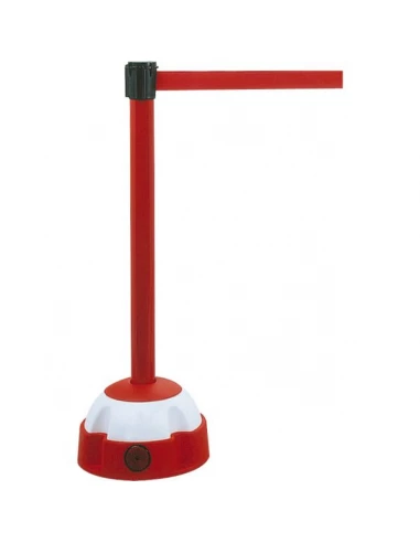 Poteau Blc A Sangle 3mx50mm Or Poteau Blc A Sangle 3mx50mm Orange Fluo Sur Socle Balise Orange Fluo B