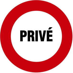 Disque Diametre 300mm Ne Pas Stationner Sous La Charge