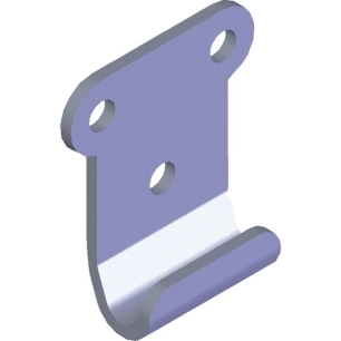 Crochet Pour Fermeture - 39,5x35 - Inox