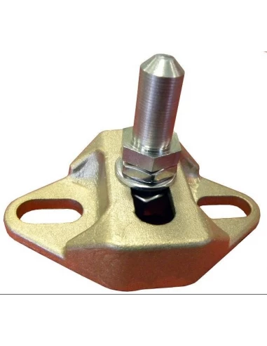 Crapaudine de portail réglable, pivot pour portail