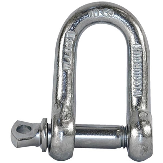 Manille Droite Inox Aisi316 14mm Cmu 1260kg Coeff 5