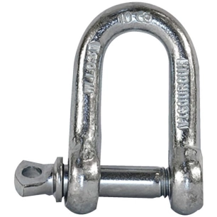 Manille Droite Inox Aisi316 14mm Cmu 1260kg Coeff 5