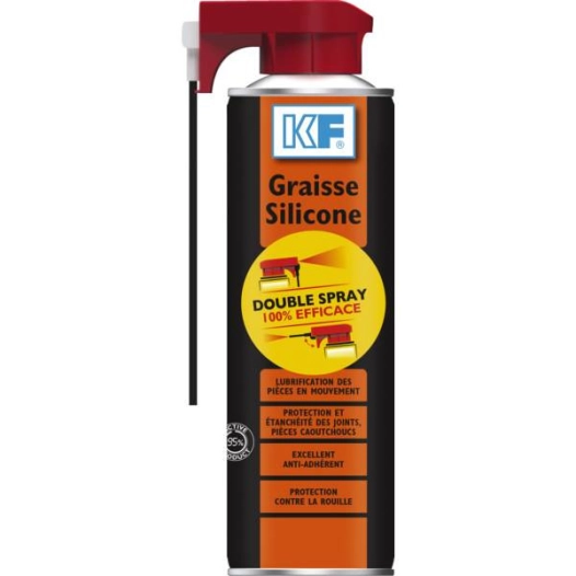 Graisse Silicone Double Spray