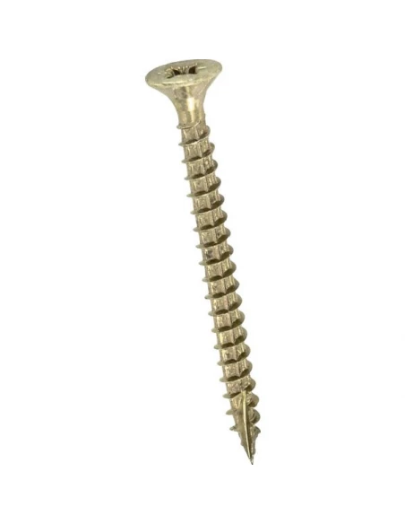 Vis Rocket Tete Fraiseeetoile Filetage Partiel6x160/70 Acier Zingue Bl Anc