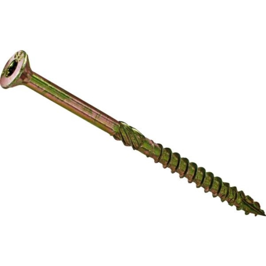 Vis Rocket Charpente Acier Zingué Tête Plate Filetage Partiel 8x160 Boîte De 50