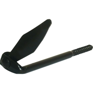 Tourniquet Marseillais A Vis Tete Forgee - Lg110 - Ø10 - Noir