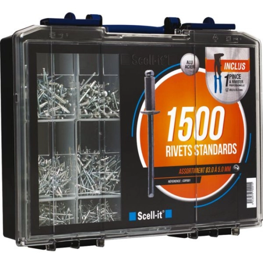 Coffret 1 Pince 1500 Rivets