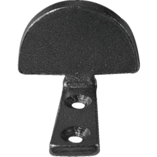 Battement Droit A Visser - Zingue Noir