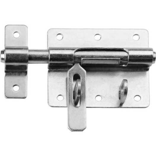 Verrou De Box Porte-Cadenas Standard - D16 - Zingue Noir