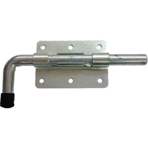 Verrou Pistolet Standard Sans Gache - D14 - Zingue Blanc