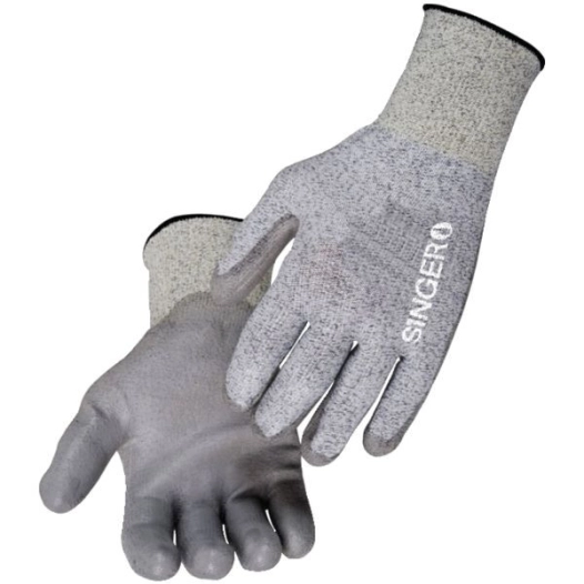 Gant Paume Enduite Pu Indice D - Phd135pu06 14146-06 T6 (sachet De 10 Paires)