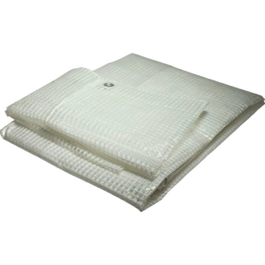 Bâche Renforcée Translucide 4 X 6 M