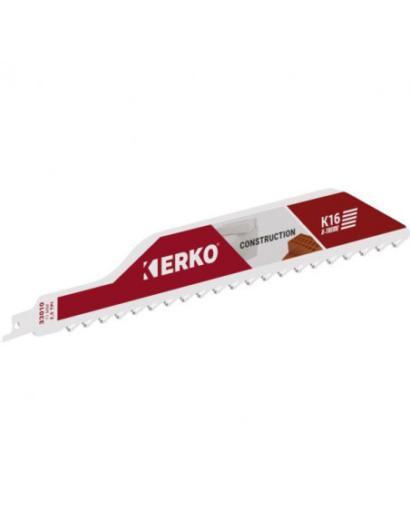 Lame Sabre Erko 450x40mm 2,5t-Tip Brick-Siporx