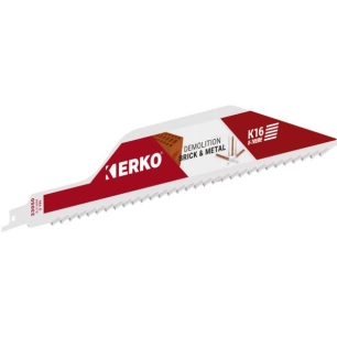 Lame Sabre Erko 300x50mm 3t-Ti Brick-Metal