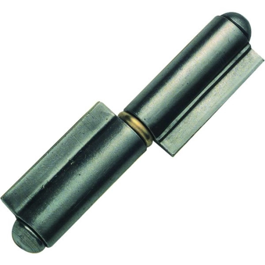 Paumelle De Grille Roulee Lame Courte - Bague Laiton - 120x5 Brut