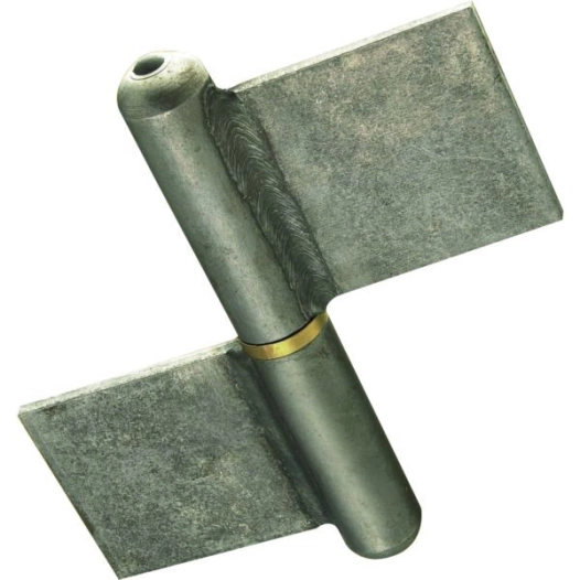 Paumelle De Grille Soudee A Noeuds Arrondis - Baguelaiton - 120x60 - B Rut