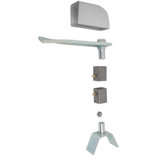 Jeu De Pivots A Sceller - Reglable - Serie 400 - 40x40 - Zingue Blanc