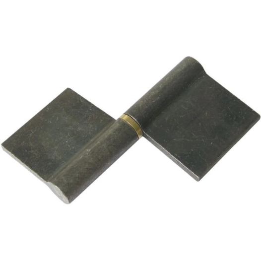 Paumelle De Grille Profilee 80 Bague Laiton - Lames Au Centre - Grenai Llee