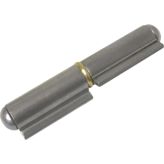 Paumelle De Grille Roulee Lames Courtes 120x11 - Bague Laiton - Lames Au Centre