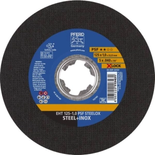 Disque à tronçonner EHT 125 × 1,6 mm X-LOCK - PFERD