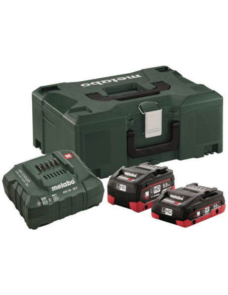 Pack Énergie Metabo 18 V - 4,0 & 5,5 Ah Li-Hd