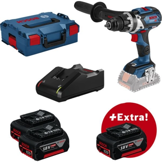 Gsr 18v-110 C 3x 5.0ah Gal 18v-40 L-B