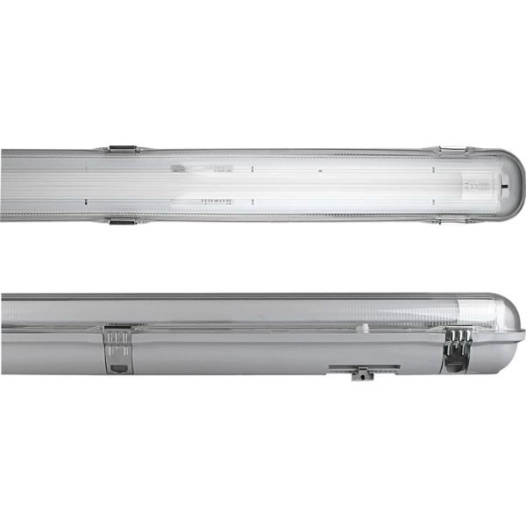 Indus Etanche Pour Tubes Led T8, Ip65, L:1830mm, Pour 2 Tubes Led T8 1 800mm, Livré Vide