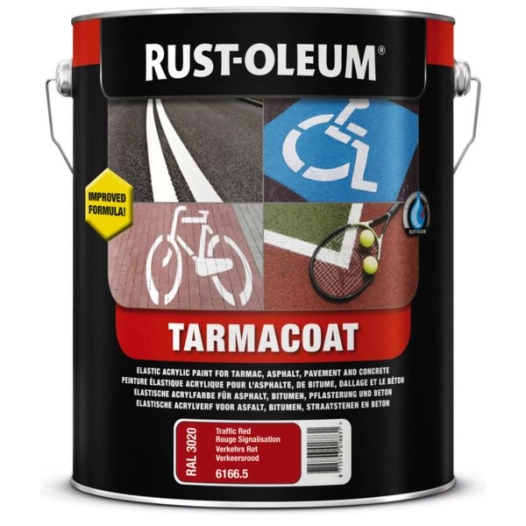 Peinture Monocomposant Pour Sol Ext. Tarmacoat Coloris Ral Couleur 501 7 Bleu Signalisation