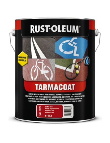 Peinture Monocomposant Pour Sol Exterieur Tarmacoat Colorisral : 1023 Jaune Signalisation