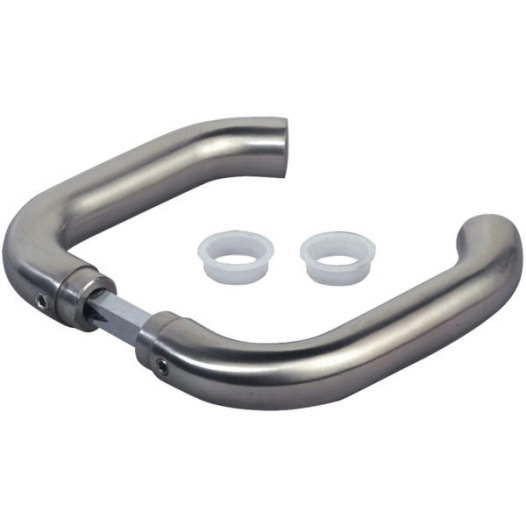 Paire De Poignées En Aluminium - Carré De 8 Mm