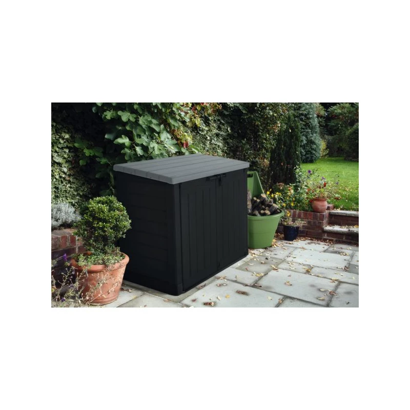 Coffre De Jardin Multifonctions 1200 L Noir - COMINTES
