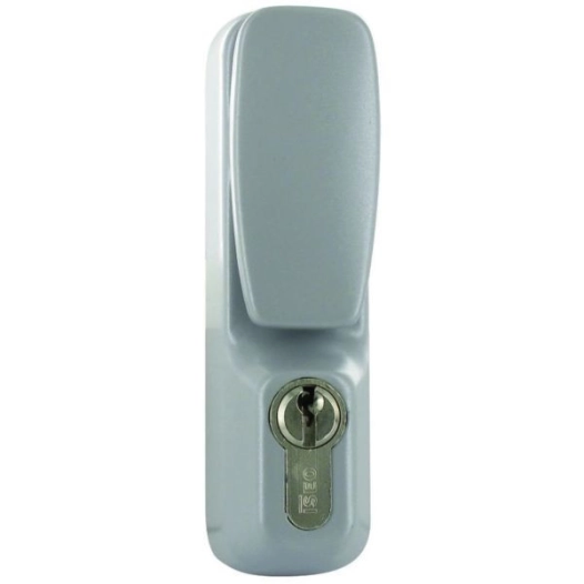 Bouton Tirage Fixe À Clé Blanc