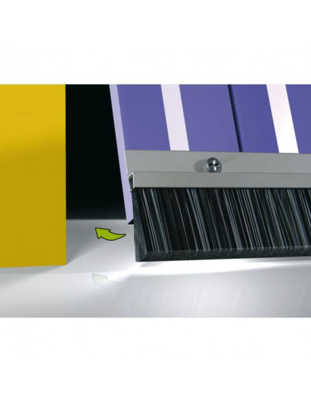 Bas De Porte Garage A Brosse Ibs 70 Alu
